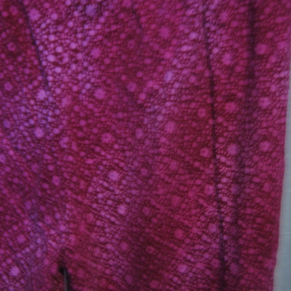 Nautica Blue Sleepwear Dark Pinks Drawstring Lounge Capri's Sz L Pre-Owned - Picture 3 of 5